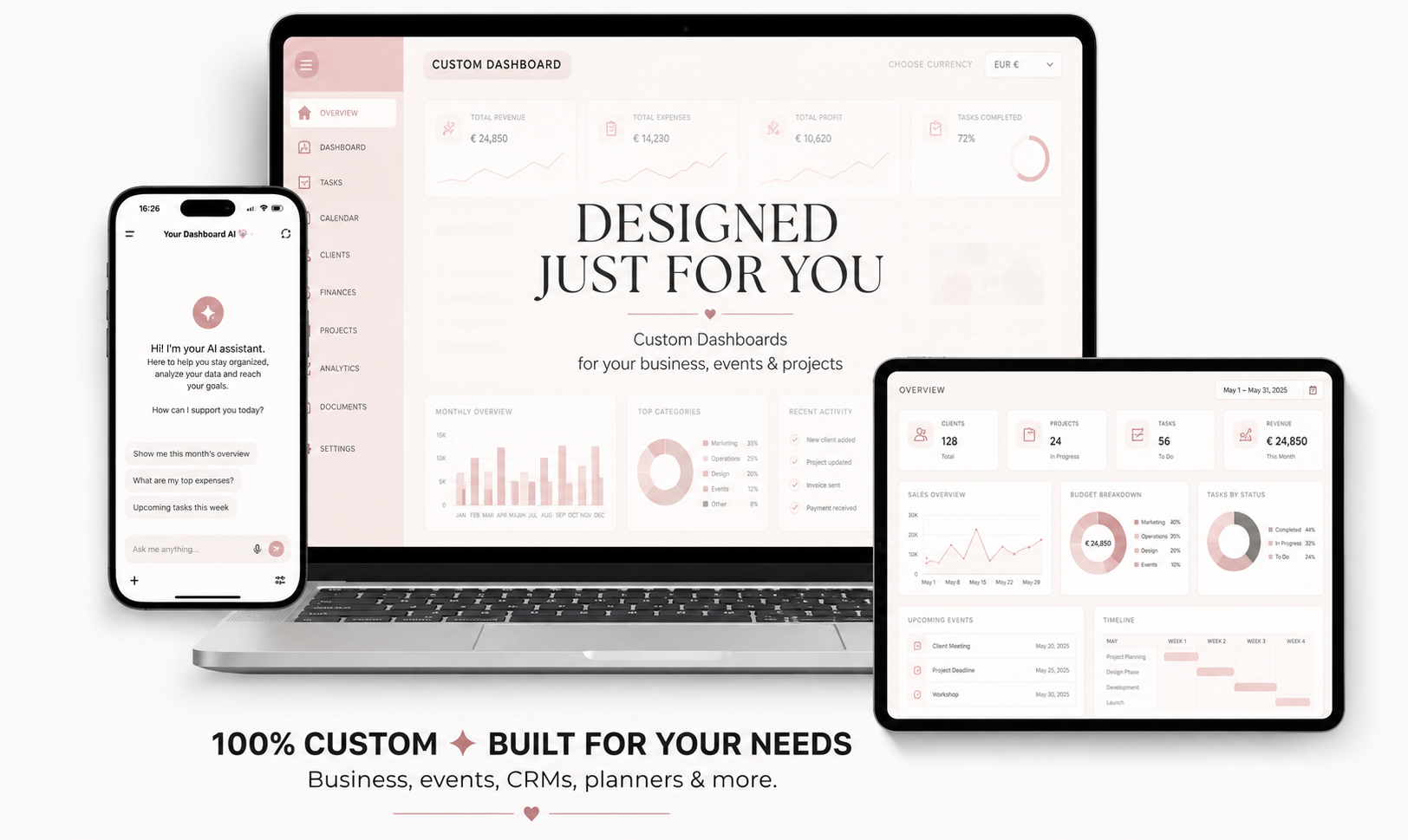Custom Dashboard